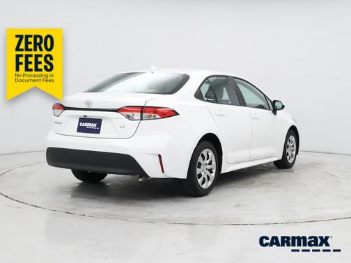 White 2023 Toyota Corolla LE