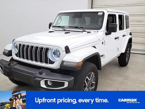 White 2025 Jeep Wrangler Sahara