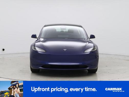 Blue 2025 Tesla Model 3 Long Range