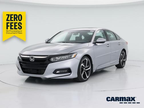 Silver 2018 Honda Accord Sport