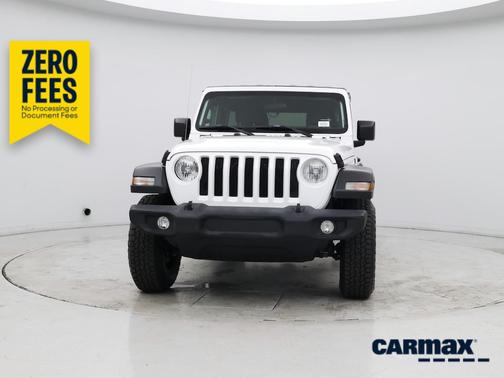 White 2018 Jeep Wrangler All-New Unlimited Sport