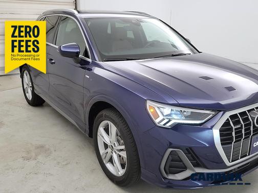 Blue 2024 Audi Q3 S-Line Premium Plus