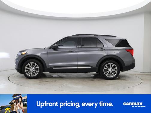 Gray 2023 Ford Explorer XLT