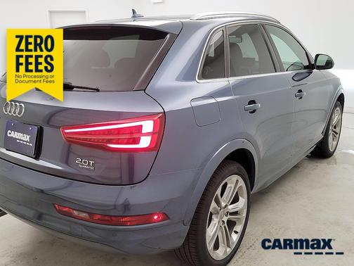 Blue 2017 Audi Q3 Premium Plus