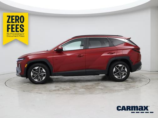 Red 2025 Hyundai TUCSON SEL