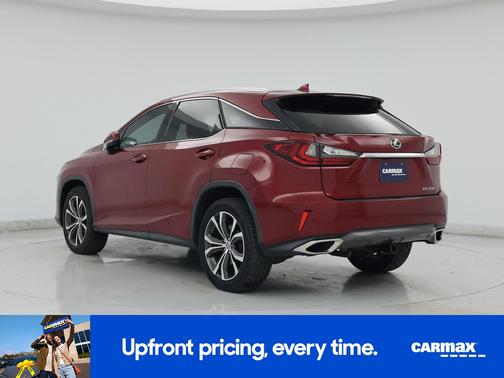 Red 2017 Lexus RX 350