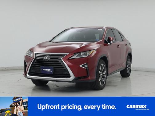 Red 2017 Lexus RX 350