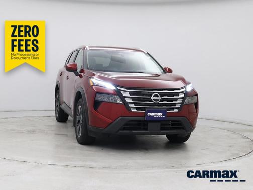 Red 2024 Nissan Rogue SV