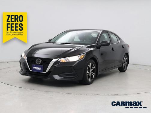 Black 2021 Nissan Sentra SV
