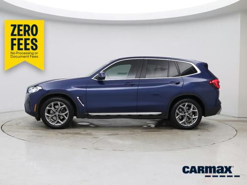 Blue 2024 BMW X3 XDrive30i