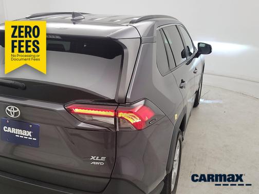 Gray 2021 Toyota RAV4 XLE
