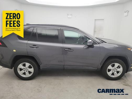 Gray 2021 Toyota RAV4 XLE