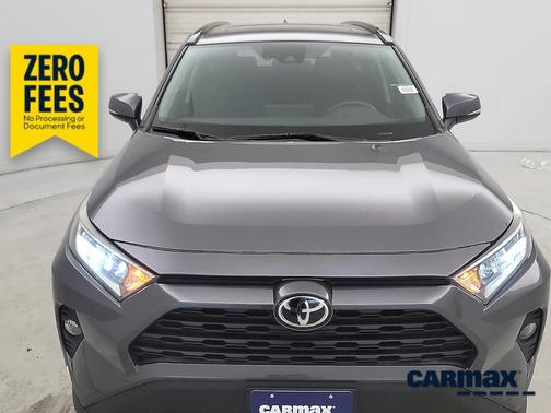 Gray 2021 Toyota RAV4 XLE