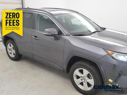 Gray 2021 Toyota RAV4 XLE