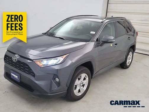 Gray 2021 Toyota RAV4 XLE
