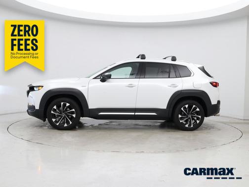 White 2025 Mazda CX-50 Hybrid Premium Plus