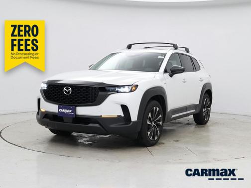 White 2025 Mazda CX-50 Hybrid Premium Plus