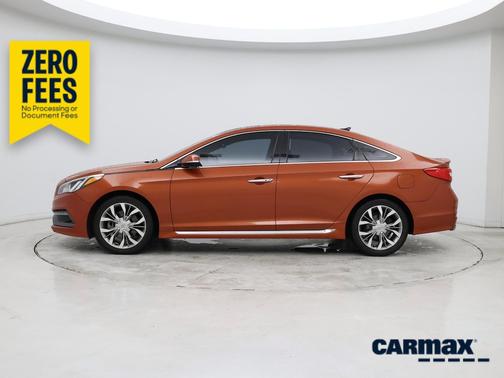 Orange 2015 Hyundai SONATA Limited