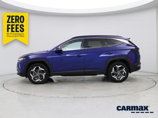 Blue 2023 Hyundai TUCSON Limited