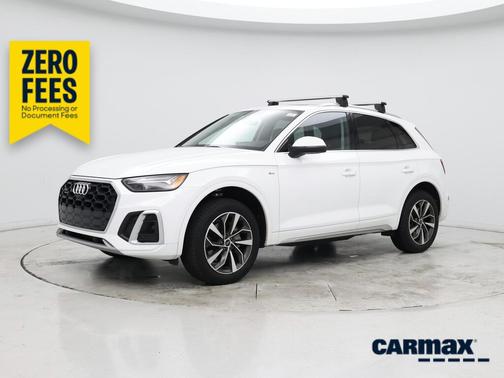 White 2024 Audi Q5 S-Line Premium Plus