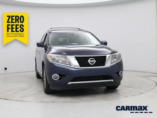 Blue 2016 Nissan Pathfinder SL