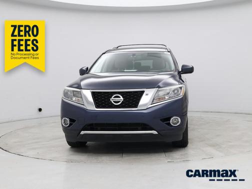 Blue 2016 Nissan Pathfinder SL