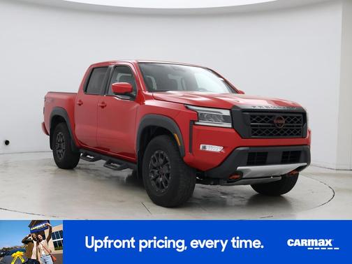 Red 2022 Nissan Frontier PRO-4X