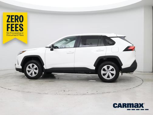 White 2025 Toyota RAV4 LE