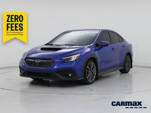 Blue 2022 Subaru WRX GT