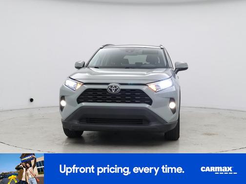 Green 2021 Toyota RAV4 XLE