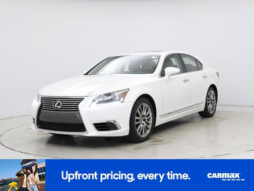White 2015 Lexus LS 460