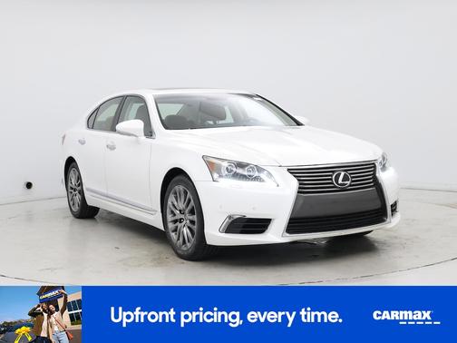White 2015 Lexus LS 460