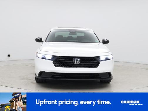 White 2024 Honda Accord Hybrid Sport