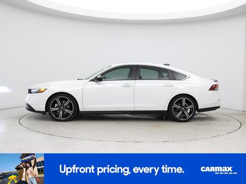 White 2024 Honda Accord Hybrid Sport
