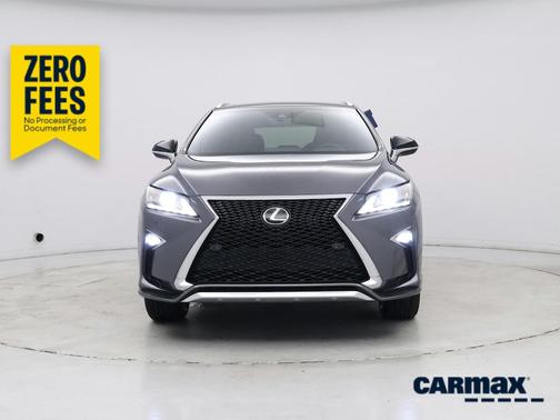 Gray 2017 Lexus RX 350 F-Sport