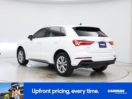 White 2023 Audi Q3 S-Line Premium