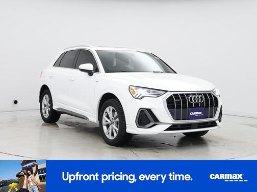 White 2023 Audi Q3 S-Line Premium