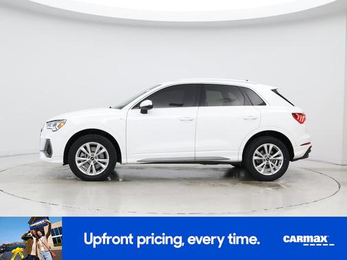 White 2023 Audi Q3 S-Line Premium