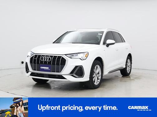 White 2023 Audi Q3 S-Line Premium