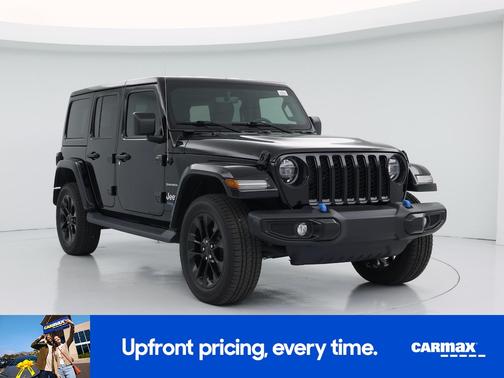 Black 2021 Jeep Wrangler Unlimited 4xe Unlimited Sahara