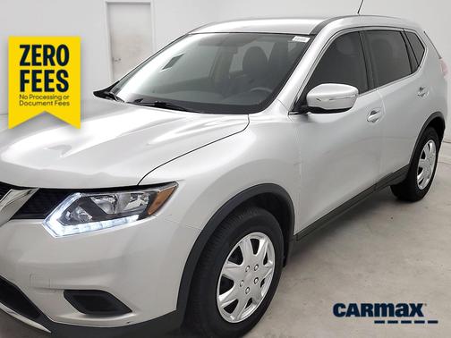 Silver 2015 Nissan Rogue S