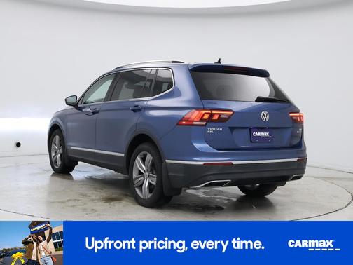 Blue 2018 Volkswagen Tiguan SEL Premium