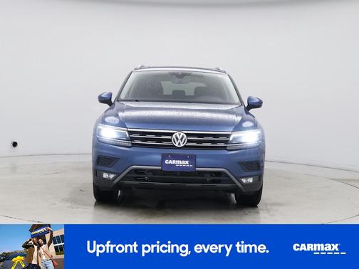 Blue 2018 Volkswagen Tiguan SEL Premium