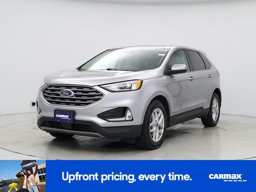 Silver 2021 Ford Edge SEL
