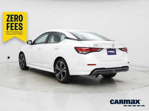 White 2023 Nissan Sentra SR