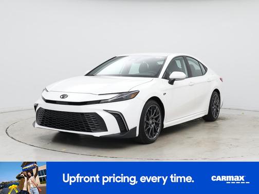 White 2025 Toyota Camry LE