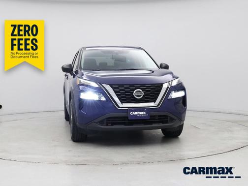 Blue 2021 Nissan Rogue S