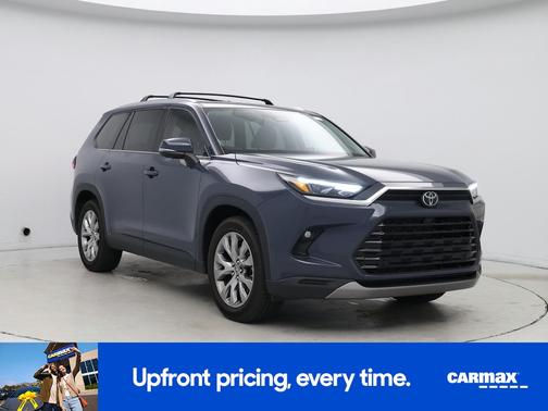 Blue 2024 Toyota Grand Highlander Limited