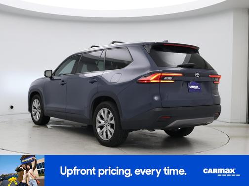 Blue 2024 Toyota Grand Highlander Limited