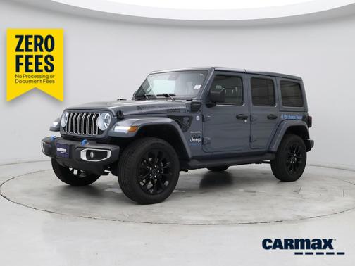 Gray 2024 Jeep Wrangler 4xe Sahara